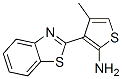 3-(1,3-benzothiazol-2-yl)-4-methylthiophen-2-amine Structure,232941-00-3Structure