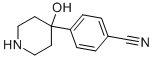 4-(4-Cyanophenyl)-4-hydroxypiperidine Structure,233261-72-8Structure