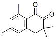 3,3,6,8-Tetramethyl-1,2,3,4-tetrahydronaphthalene-1,2-dione Structure,23342-28-1Structure