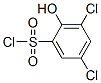 3,5-Dichloro-2-hydroxybenzenesulfonyl chloride Structure,23378-88-3Structure