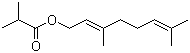 Geranyl isobutyrate Structure,2345-26-8Structure