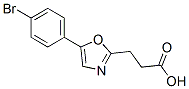 3-[5-(4-Bromophenyl)-1,3-oxazol-2-yl]propanoic acid Structure,23464-96-2Structure