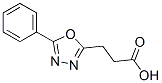 3-(5-Phenyl-1,3,4-oxadiazol-2-yl)propanoic acid Structure,23464-98-4Structure