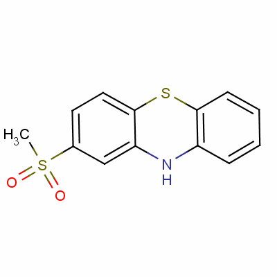 2-(Methylsulfonyl) phenothiazine Structure,23503-68-6Structure