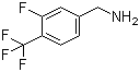 3-Fluoro-4-(trifluoromethyl)benzylamine Structure,235106-09-9Structure