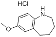 7-Methoxy-2,3,4,5-tetrahydro-1h-benzo[b]azepinehydrochloride Structure,23561-82-2Structure