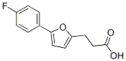 3-[5-(4-Fluoro-phenyl)-furan-2-yl]-propionic acid Structure,23589-03-9Structure