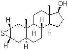 Epitiostanol Structure,2363-58-8Structure