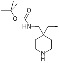 Tert-butyl n-[(4-ethylpiperidin-4-yl)methyl]carbamate Structure,236406-29-4Structure