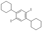 1,4-Dicyclohexyl-2,5-diiodobenzene Structure,236407-24-2Structure