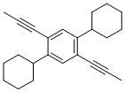 1,4-Dicyclohexyl-2,5-di-1-propynylbenzene Structure,236407-27-5Structure