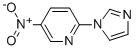 2-(1H-imidazol-1-yl)-5-nitropyridine Structure,23671-36-5Structure