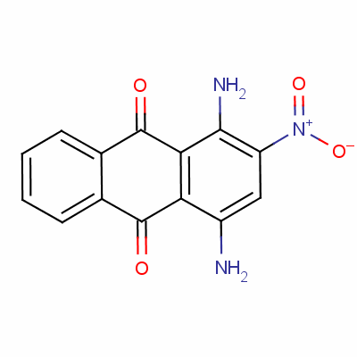 9,10-Anthracenedione, 1,4-diamino-2-nitro- Structure,23677-62-5Structure