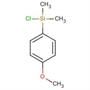 Chloro-(4-methoxyphenyl)-dimethylsilane Structure,2372-33-0Structure