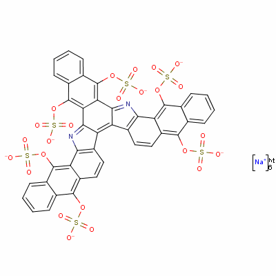 Vat brown 1, solubilised Structure,23725-15-7Structure