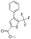 Methyl 4-phenyl-5-(trifluoromethyl)thiophene-2-carboxylate Structure,237385-98-7Structure