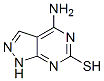 4-Amino-6-mercaptopyrazolo[3,4-d]pyrimidine Structure,23771-52-0Structure