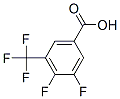 3,4-Difluoro-5-(trifluoromethyl)benzoic acid Structure,237761-76-1Structure