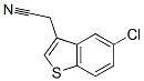 5-Chlorothianaphthene-3-acetonitrile Structure,23799-60-2Structure