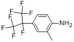 2-Methyl-4-[1,2,2,2-tetrafluoro-1-(trifluoromethyl)ethyl]benzenamine Structure,238098-26-5Structure