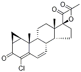 6-Deschloro-4-chloro cyproterone acetate Structure,23814-68-8Structure