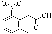 2-(2-Methyl-6-nitrophenyl)acetic acid Structure,23876-18-8Structure