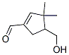 1-Cyclopentene-1-carboxaldehyde, 4-(hydroxymethyl)-3,3-dimethyl- (9ci) Structure,239085-68-8Structure