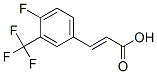 4-Fluoro-3-(trifluoromethyl)cinnamic acid Structure,239463-90-2Structure