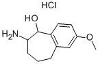 6-Amino-2-methoxy-6,7,8,9-tetrahydro-5h-benzocyclohepten-5-olhydrochloride Structure,23983-57-5Structure