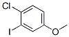 4-Chloro-3-iodoanisole Structure,2401-25-4Structure