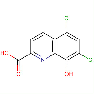 5,7-Dichloro-8-hydroxy-2-quinolinecarboxylic acid Structure,24010-11-5Structure