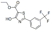 Ethyl 4-hydroxy-2-[3-(trifluoromethyl)phenyl]-1,3-thiazole-5-carboxylate Structure,240800-53-7Structure