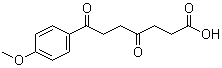 7-(4-Methoxy-phenyl)-4,7-dioxo-heptanoic acid Structure,24090-40-2Structure