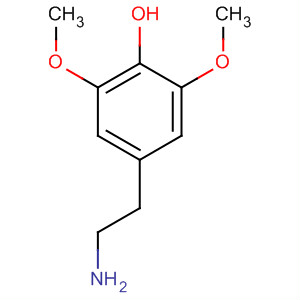 4-(2-Aminoethyl)-2,6-dimethoxyphenol Structure,2413-00-5Structure