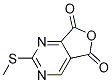 2-(Methylthio)furo[3,4-d]pyrimidine-5,7-dione Structure,241469-90-9Structure