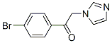 1-(4-Bromophenyl)-2-(1H-imidazol-1-yl)ethanone Structure,24155-30-4Structure