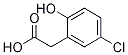 5-Chloro-2-hydroxybenzeneacetic acid Structure,24161-38-4Structure