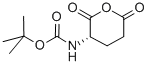 (S)-3-N-Boc-Amino-dihydro-pyran-2,6-dione Structure,2420-13-5Structure