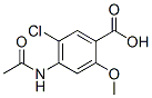 4-Acetamino-5-Chloro-2-Methoxyl Benzoic Acid Structure,24201-13-6Structure