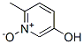 5-Hydroxy-2-methylpyridine 1-oxide Structure,24207-00-9Structure