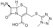 7-Amino-3-(1-methyltetrazol-5-ylthiomethyl)-3-cephem-4-carboxylic acid Structure,24209-38-9Structure