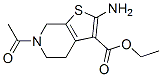 Ethyl 6-acetyl-2-amino-5,7-dihydro-4H-thieno[2,3-c]pyridine-3-carboxylate Structure,24237-43-2Structure