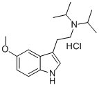 5-Methoxy-n,n-di(iso)propyltryptamine hydrochloride Structure,2426-63-3Structure