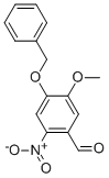 4-(Benzyloxy)-5-methoxy-2-nitrobenzaldehyde Structure,2426-84-8Structure