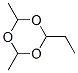 4,6-Dimethyl-2-ethyl-1,3,5-trioxane Structure,24261-86-7Structure