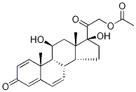 6,7-Dehydro prednisolone 21-acetate Structure,2427-45-4Structure