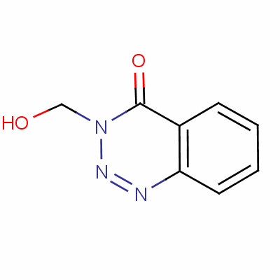 3-(Hydroxymethyl)-4-ketobenz-1,2,3-triazine Structure,24310-40-5Structure