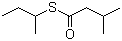 Sec-butyl thioisovalerate Structure,2432-91-9Structure