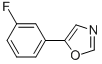 5-(3-Fluorophenyl)oxazole Structure,243455-58-5Structure