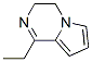 Pyrrolo[1,2-a]pyrazine, 1-ethyl-3,4-dihydro- (9ci) Structure,243458-22-2Structure